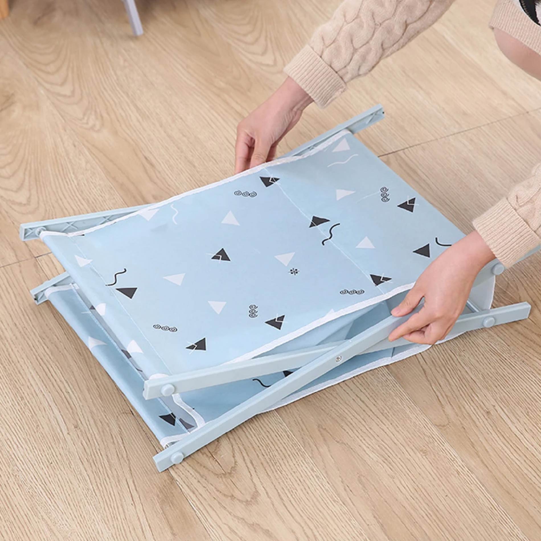 Vista 5 de Canasta Para Ropa Organizador Juguetes - color: Rosa